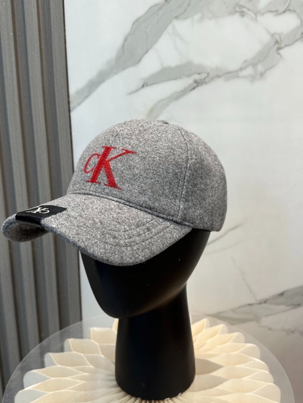 Calvin Klein Grey Baseball Cap